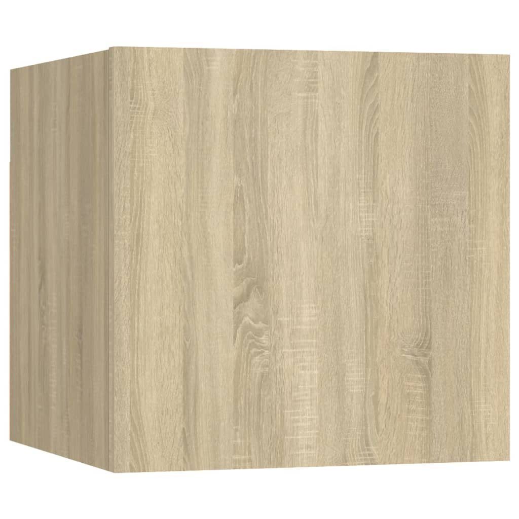 TV-Wandschrank furnicato Holzwerkstoff TV-Schrank Sonoma-Eiche