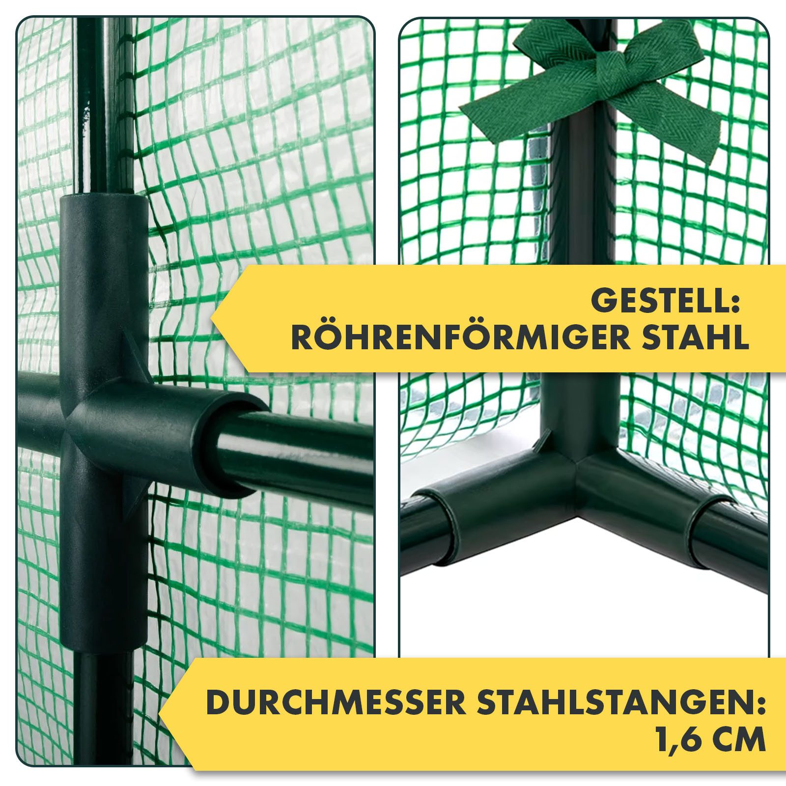 Floordirekt Gewächshaus Harrest, Schüt...