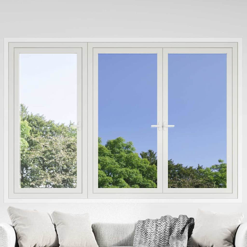 vidaXL Fensterfolie vidaXL Statische Reflektierende Solarfensterfolie Silber 45 x 2000 cm