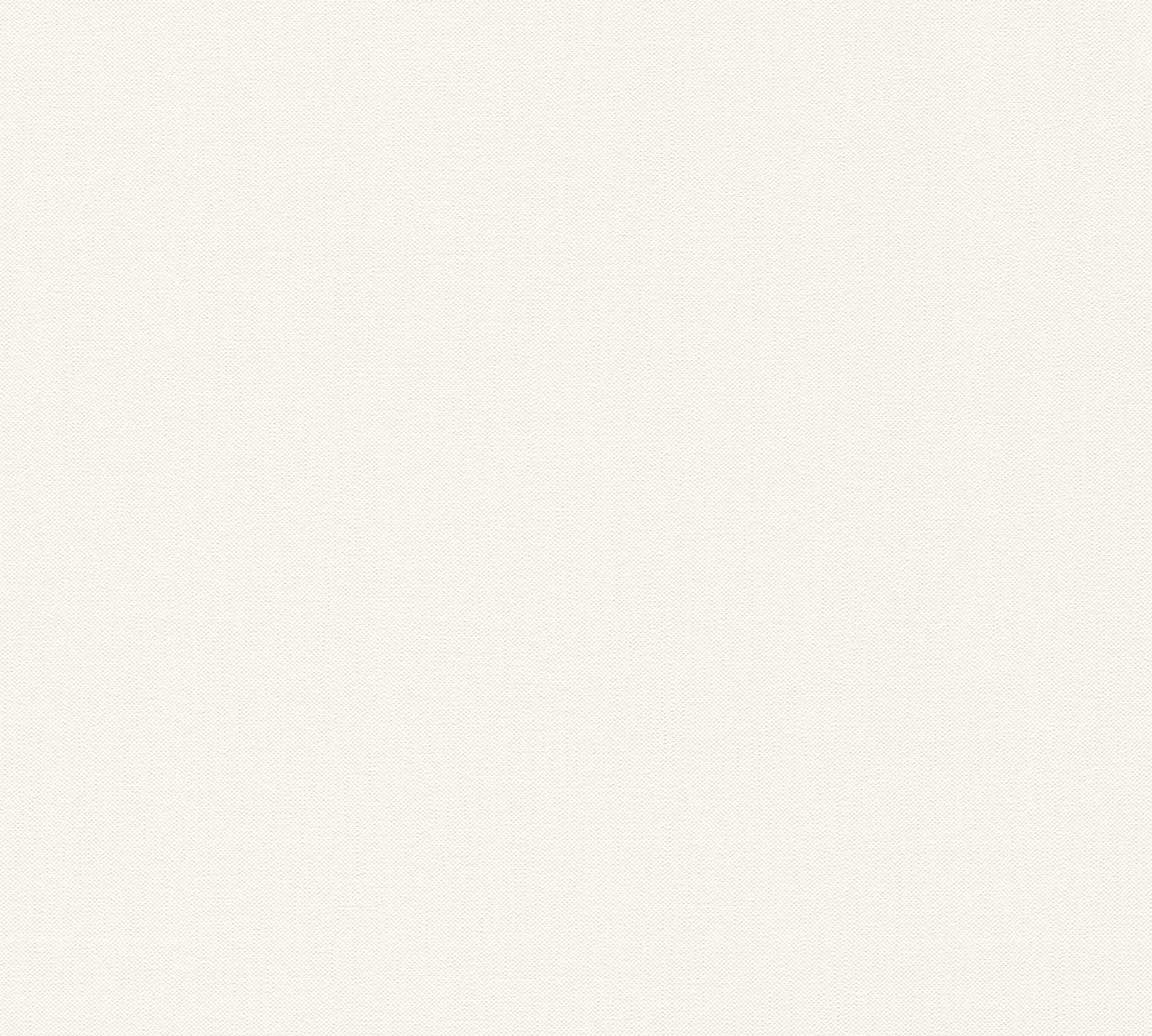 A.S. Création Vliestapete Attractive 2 Unitapete, strukturiert, matt, (1 St), Unitapete tapete einfarbig leicht strukturiert Weiß