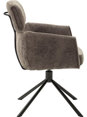 MCA furniture Esszimmerstuhl QUEBEC (Set, 2 St), Drehstuhl, Belastbarkeit 120 KG