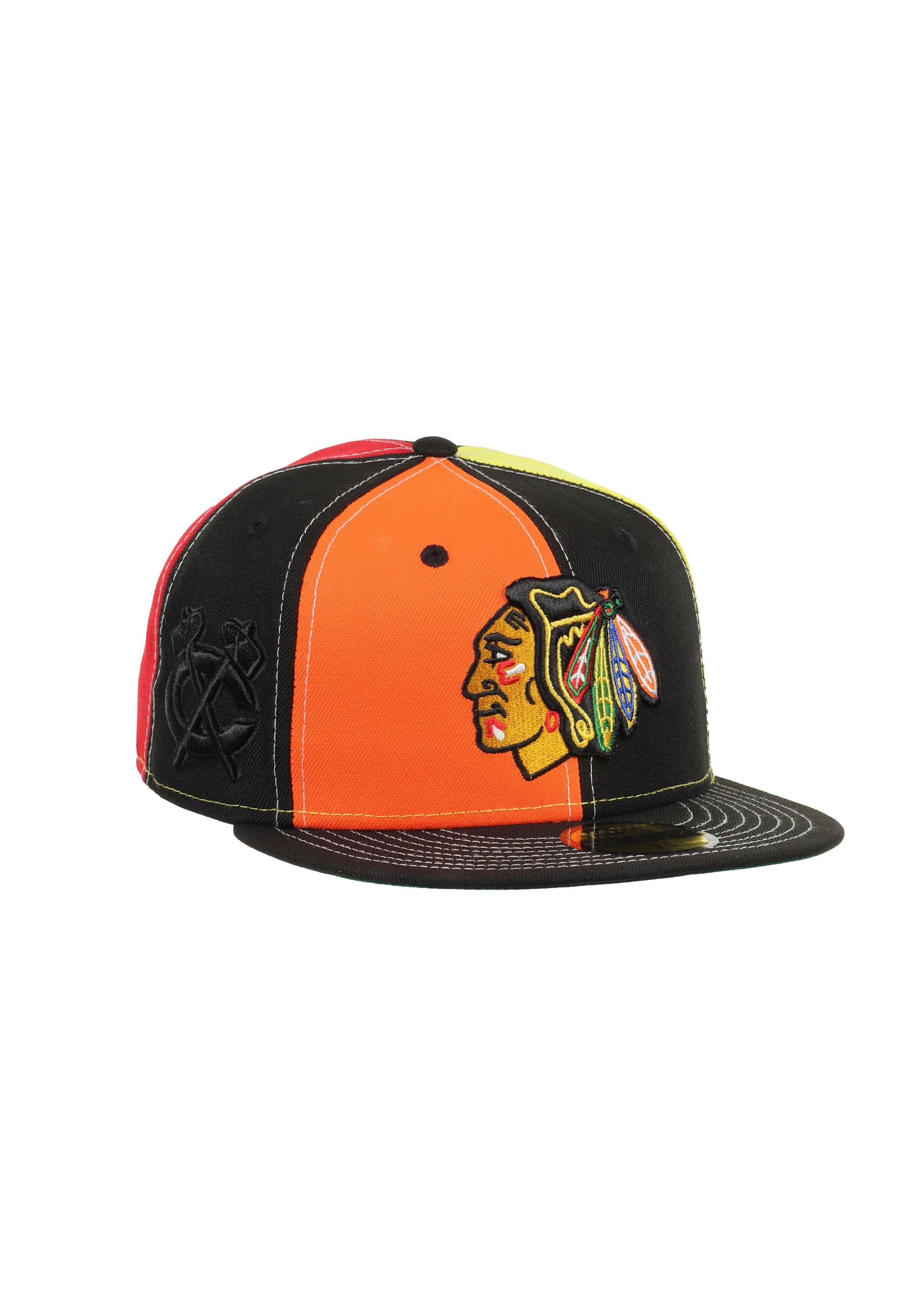 New Era Flat Cap Chicago Blackhawks New Era NHL Multicolour 59Fifty Cap (1-St)