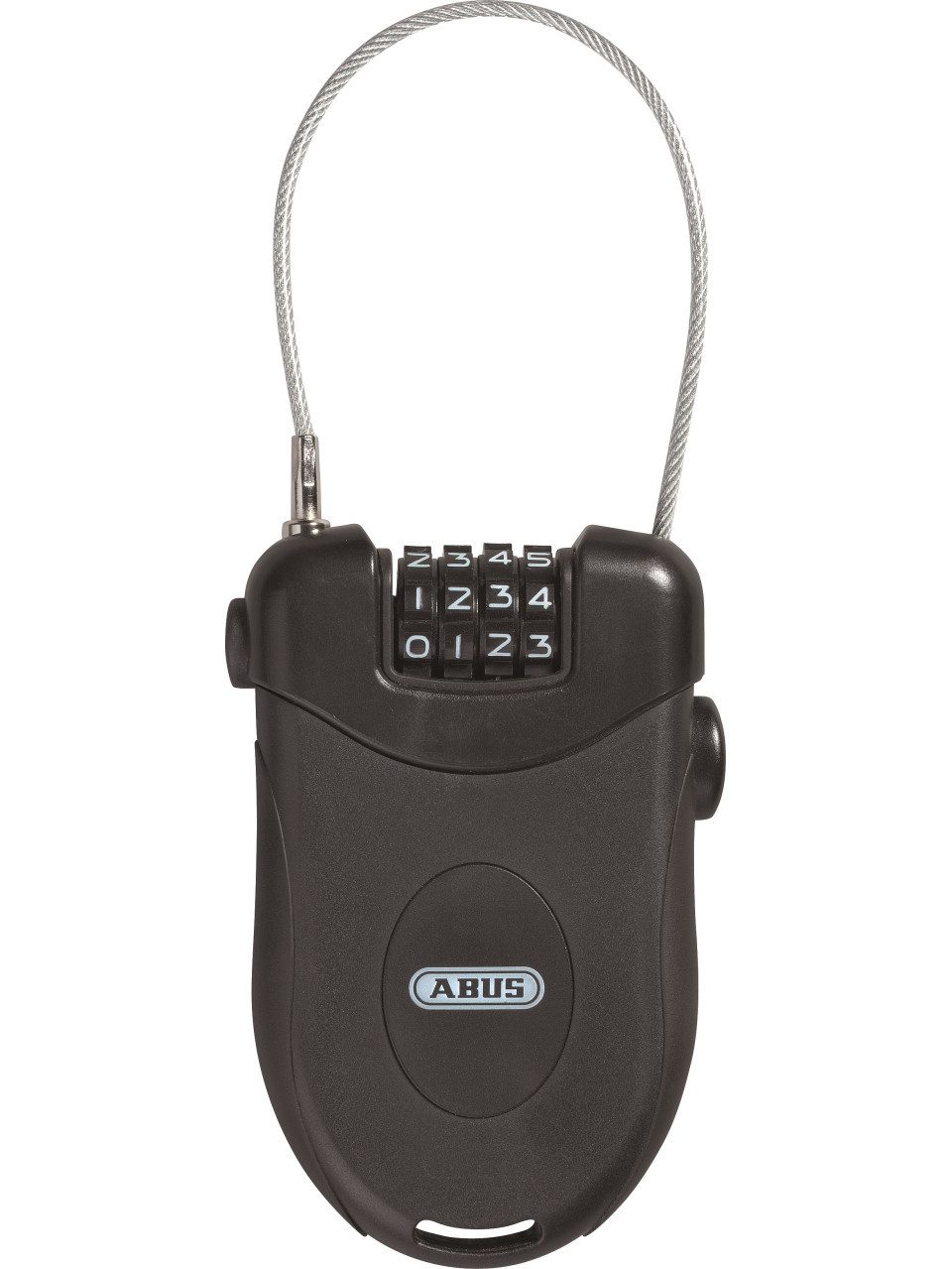 ABUS Zahlenkabelschloss Abus Helmsicherung 90cm, 3mm UV Lock 0102