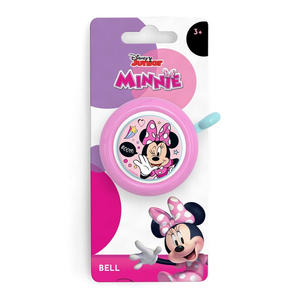 Seven Polska Fahrradklingel Disney Fahrradklingel Minnie Mouse "BOOM!", helles pink