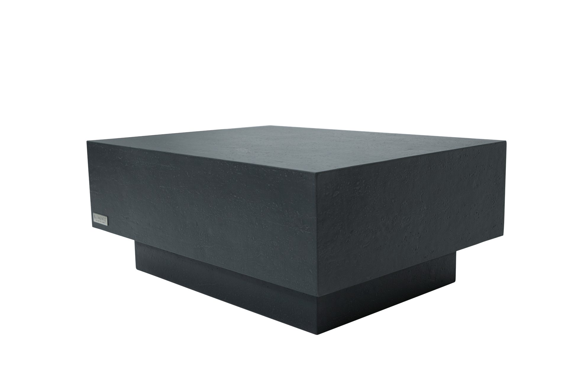 ELEMENTI Gartentisch TEVERE aus Beton, modern, Outdoor Tisch (1-St., Gartentisch aus Beton), Beton,Schieferschwarz