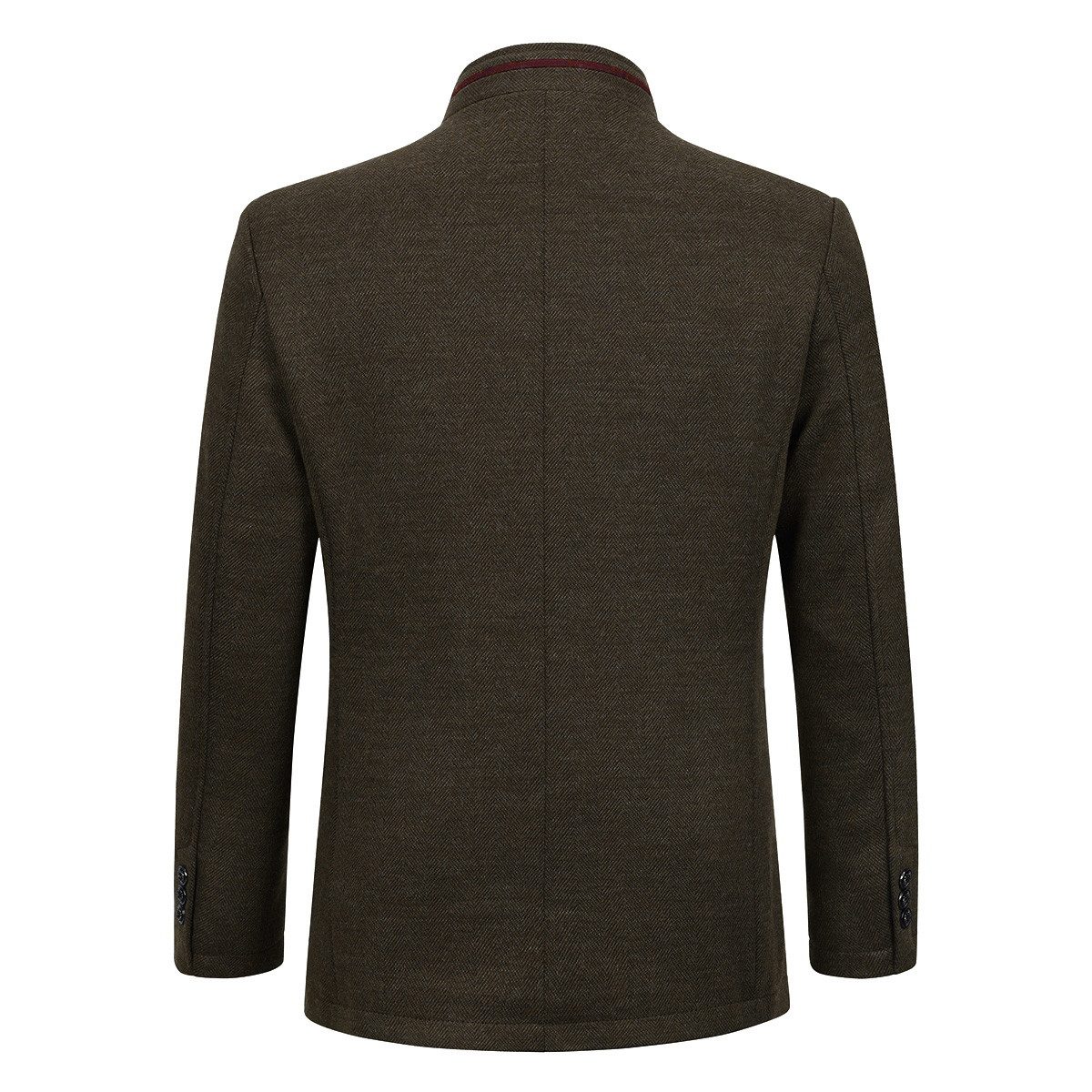 Allthemen Kurzmantel Herren Manteljacke mit Stehkragen günstig online kaufen