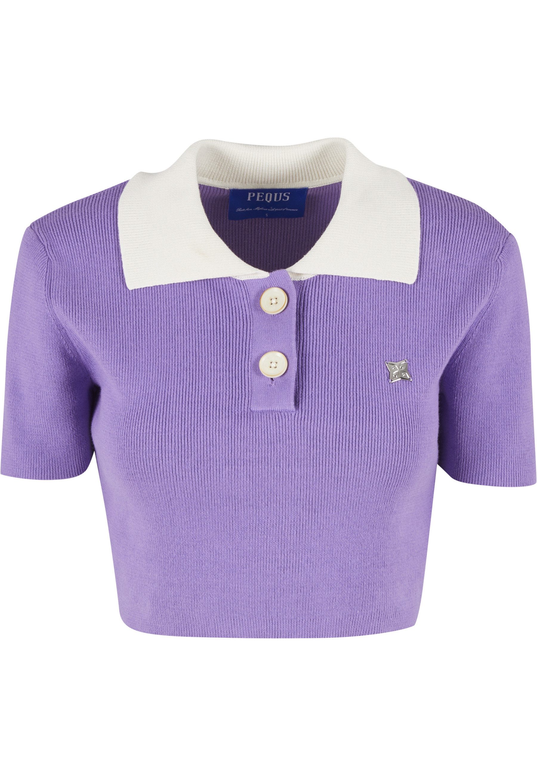 PEQUS Sweater PEQUS PEQUS Cropped Button up Knit Sweater