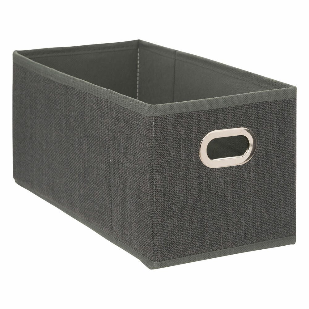 5five Simply Smart Aufbewahrungskorb Mix N Modul, Dunkelgrau meliert, 15 x 31 cm