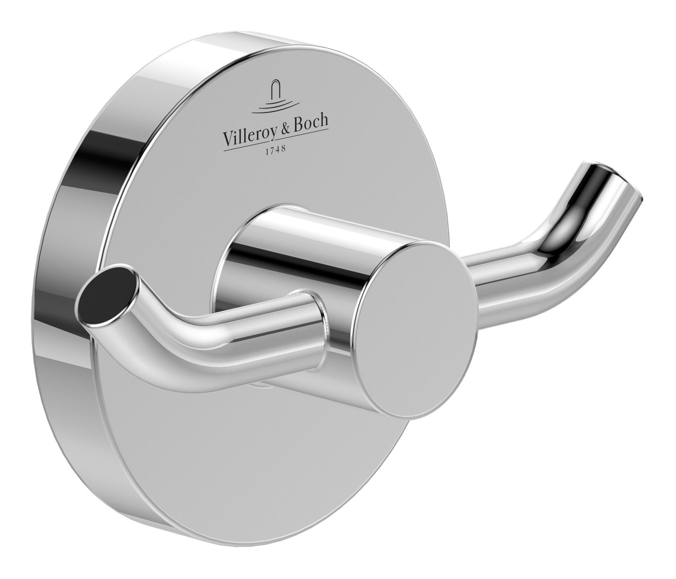 Villeroy & Boch Крючок для полотенец Elements - Tender, Doppel 76 x 32 mm - Chrom