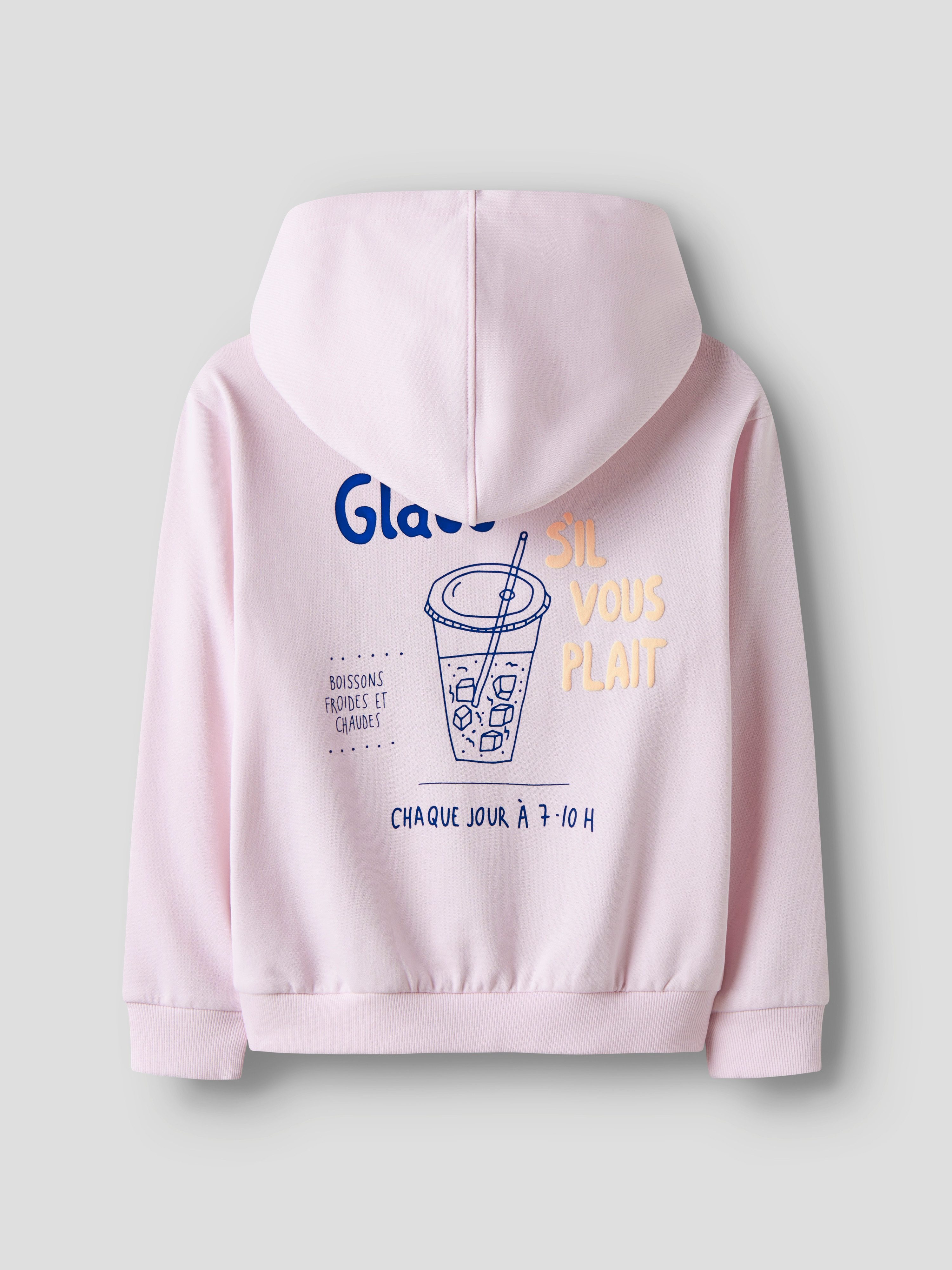 Name It Sweatshirt NKFOFINA LS NREG WH SWE BRU PB