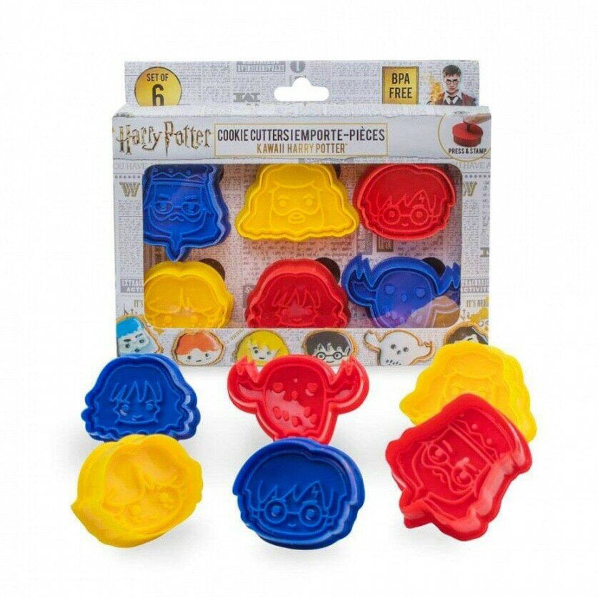 Backform Harry Potter Kawaii Ausstechformen/Keksstempel-Set