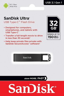 Sandisk SanDisk Ultra USB Type-C 32GB USB Flash-Laufwerk USB 3.1 USB-Flash-Laufwerk