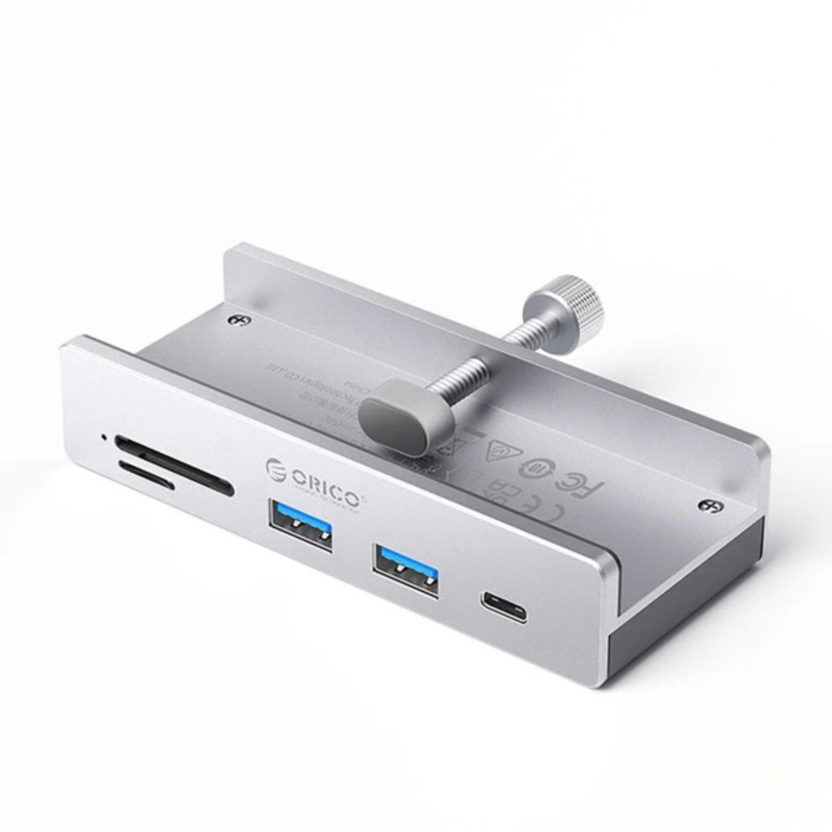 USB-Verteiler MH5PC Hub Klemmmontage USB-C / 2x USB-A 3.2 + 1x USB-C 3.2 + 1x SD&TF