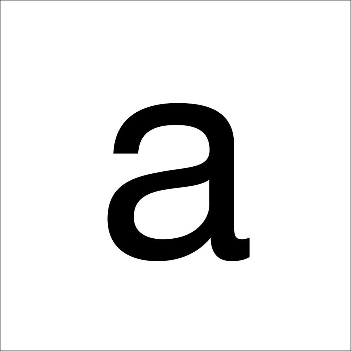 RZB Deckenleuchten RZB Buchstabe "a" 99222.003.A/K