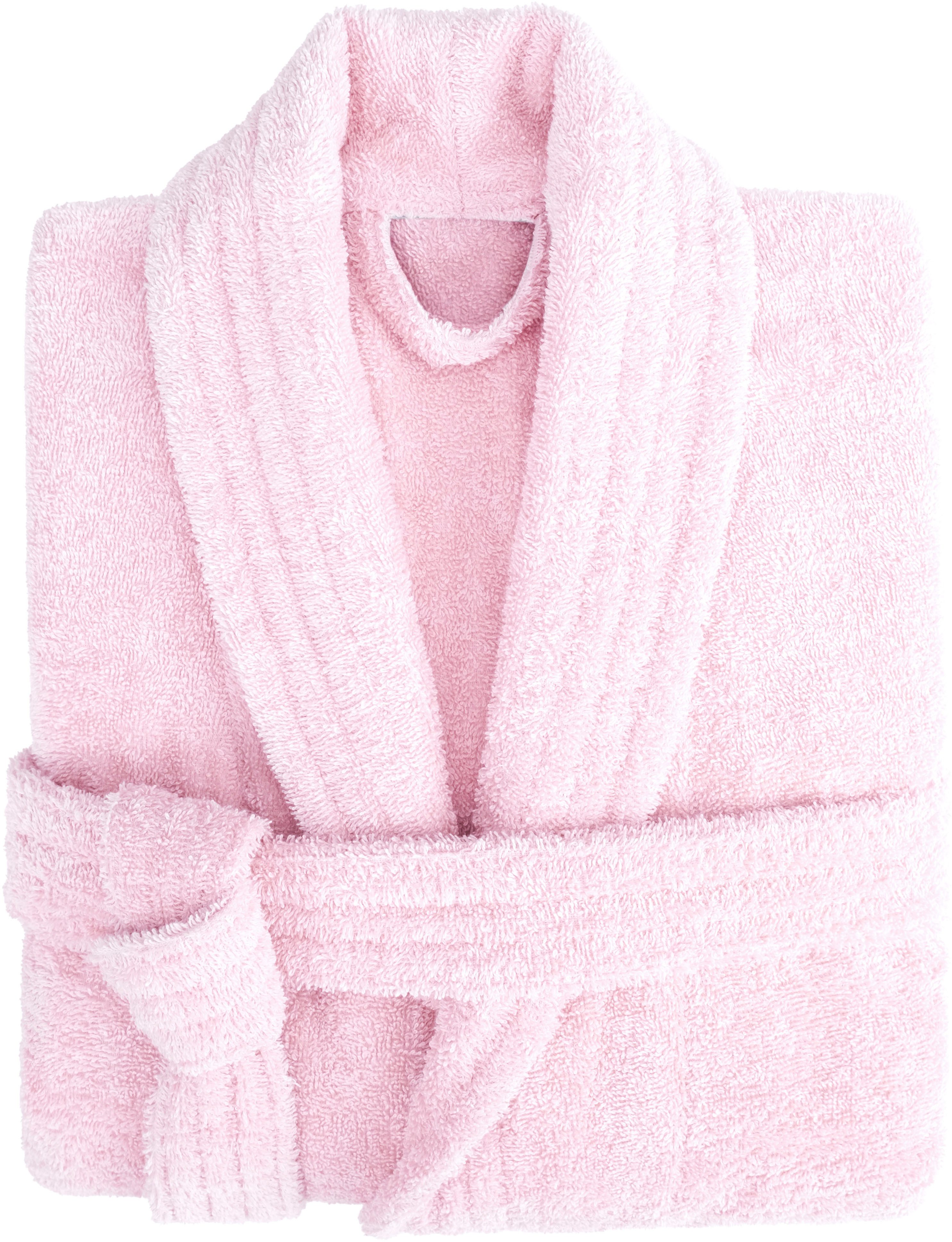 HAMMETEX Damenbademantel Ren, 100% Baumwolle, Langform, Baumwolle, Schalkra günstig online kaufen