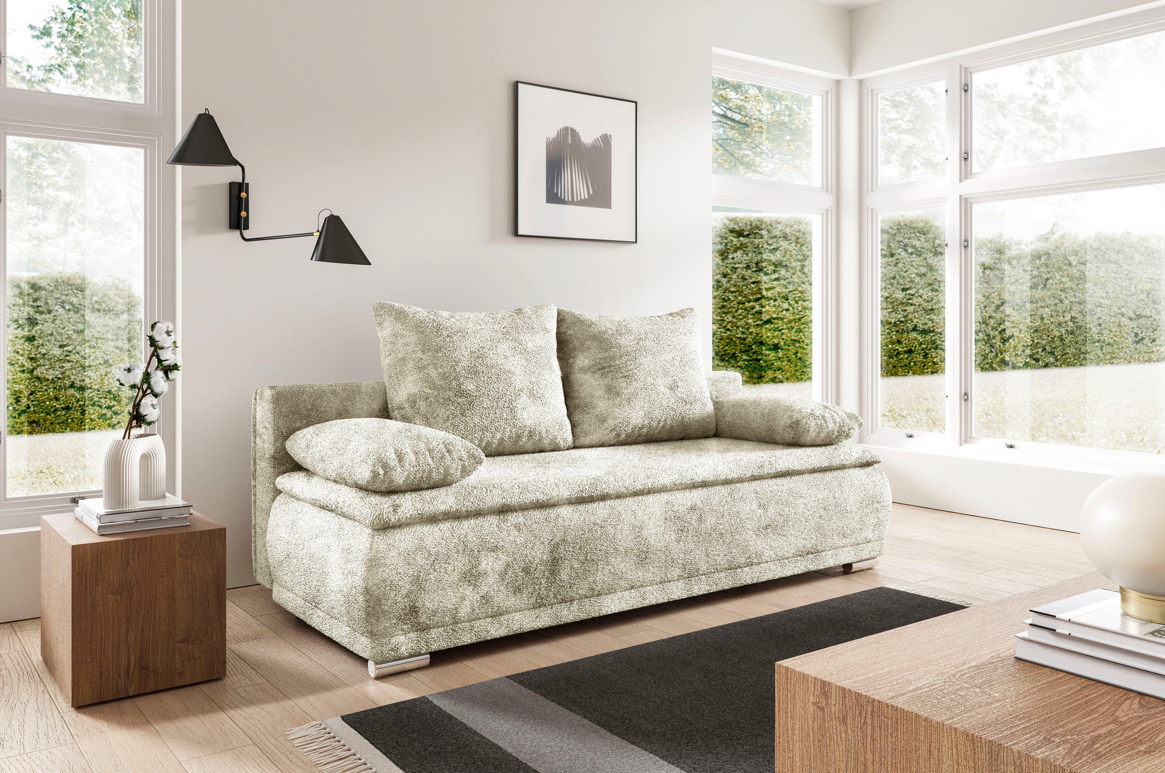 WERK2 Schlafsofa Biggi komfortabel & elegant, günstig online kaufen