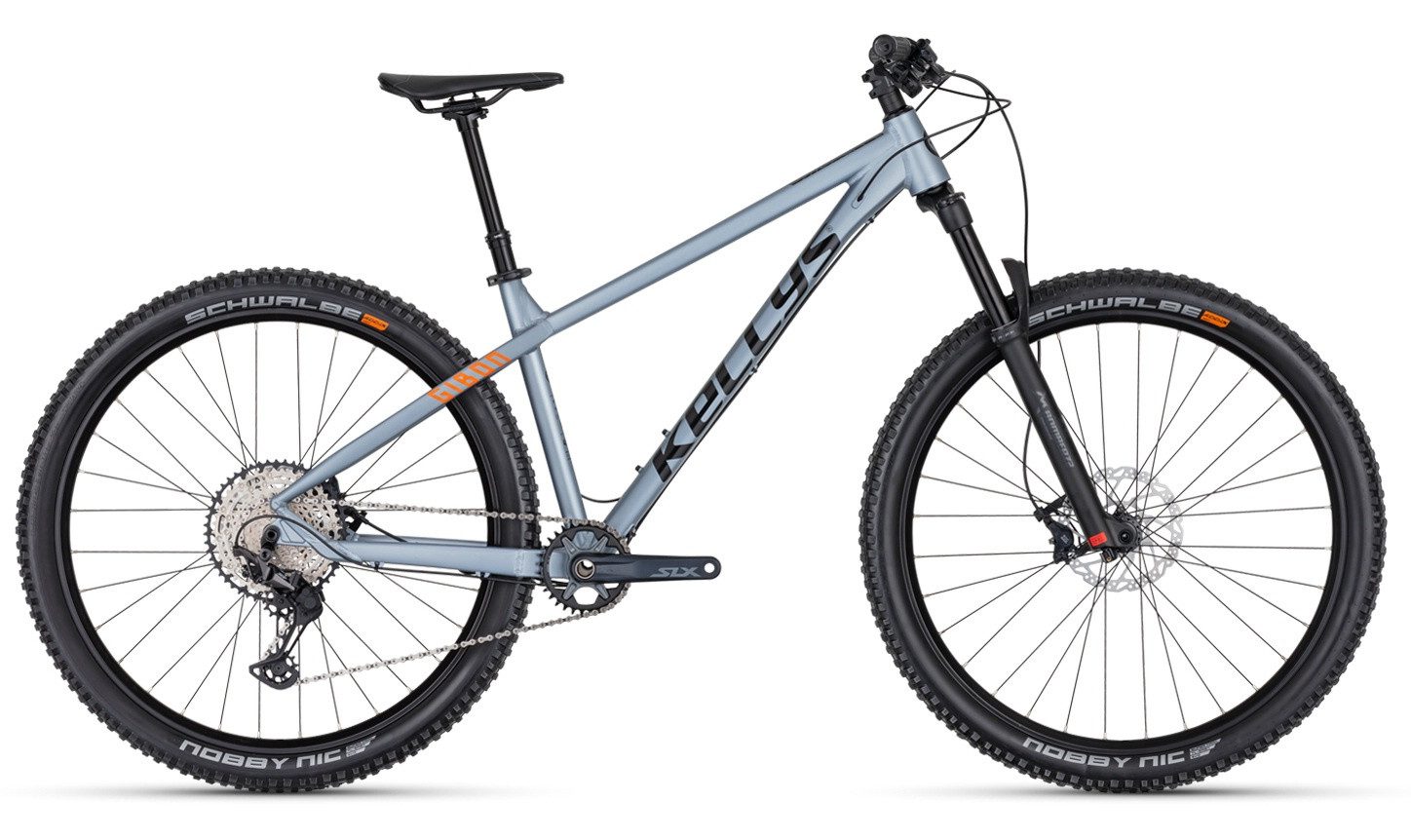 Kellys Mountainbike MTB Hardtail Gibon 50 Light Grey 29" Diamant, 12 Gang Shimano SHIMANO Deore XT M8100 (direct mount) Schaltwerk