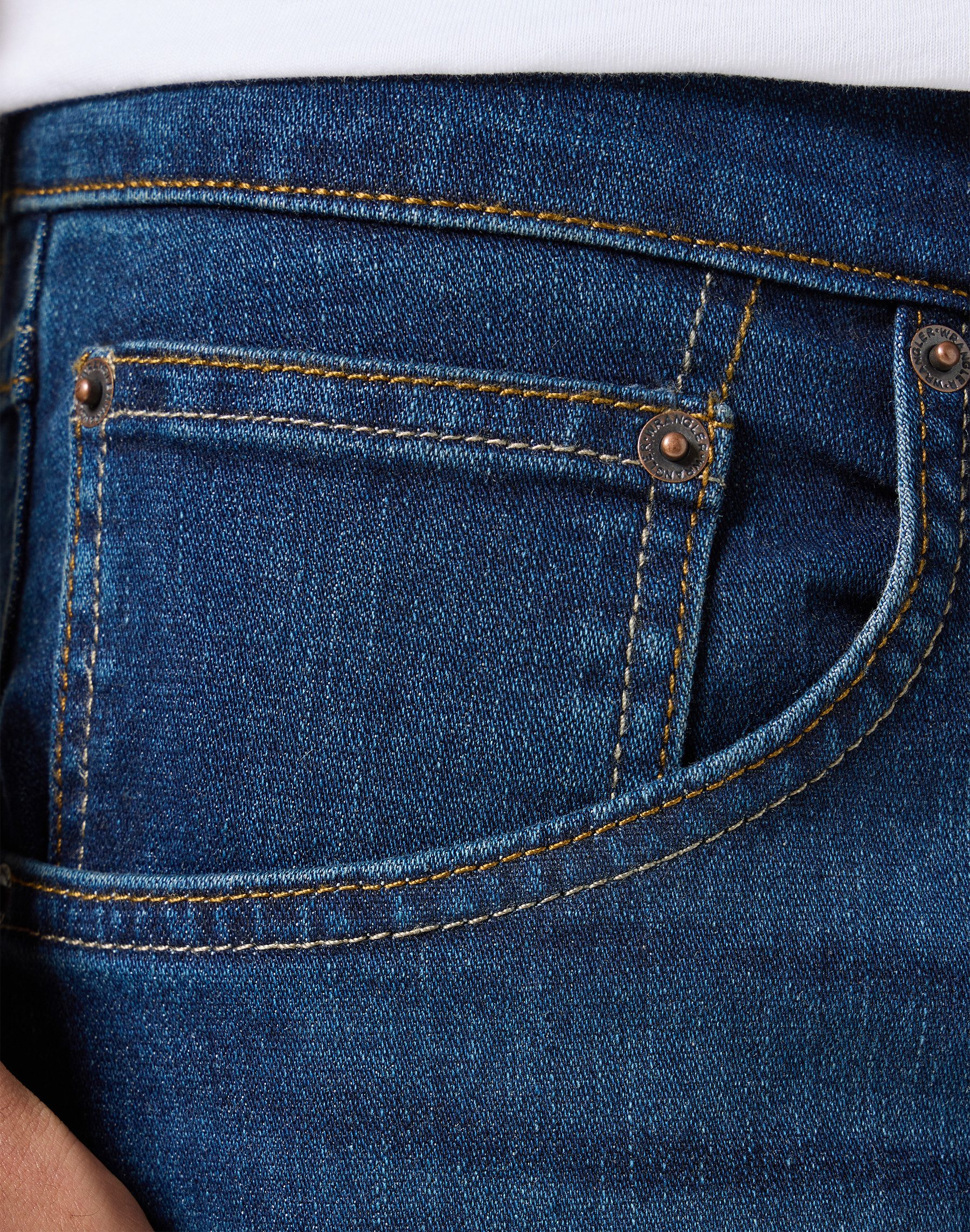 Wrangler Tapered-fit-Jeans Foundation Tapered fit – Bild 4 von 5