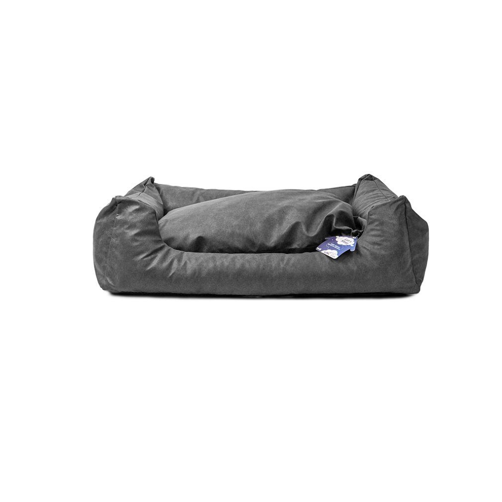 Holland Animal Care Tiersofa Let's Sleep Sweet Dreams Hundekorb Mit Kissen XL Anthrazit