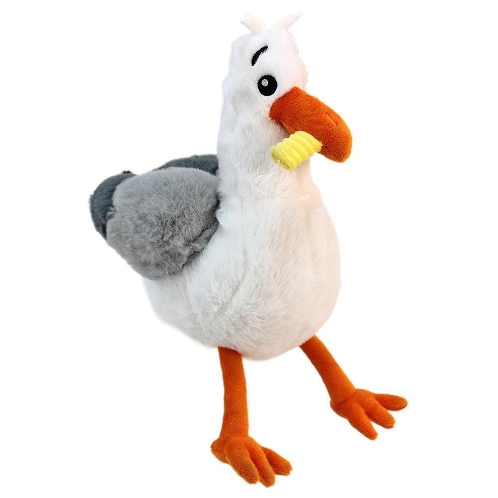 PMS Kuscheltier Möwe mit Essen im Schnabel als Kuscheltier (1-St)
