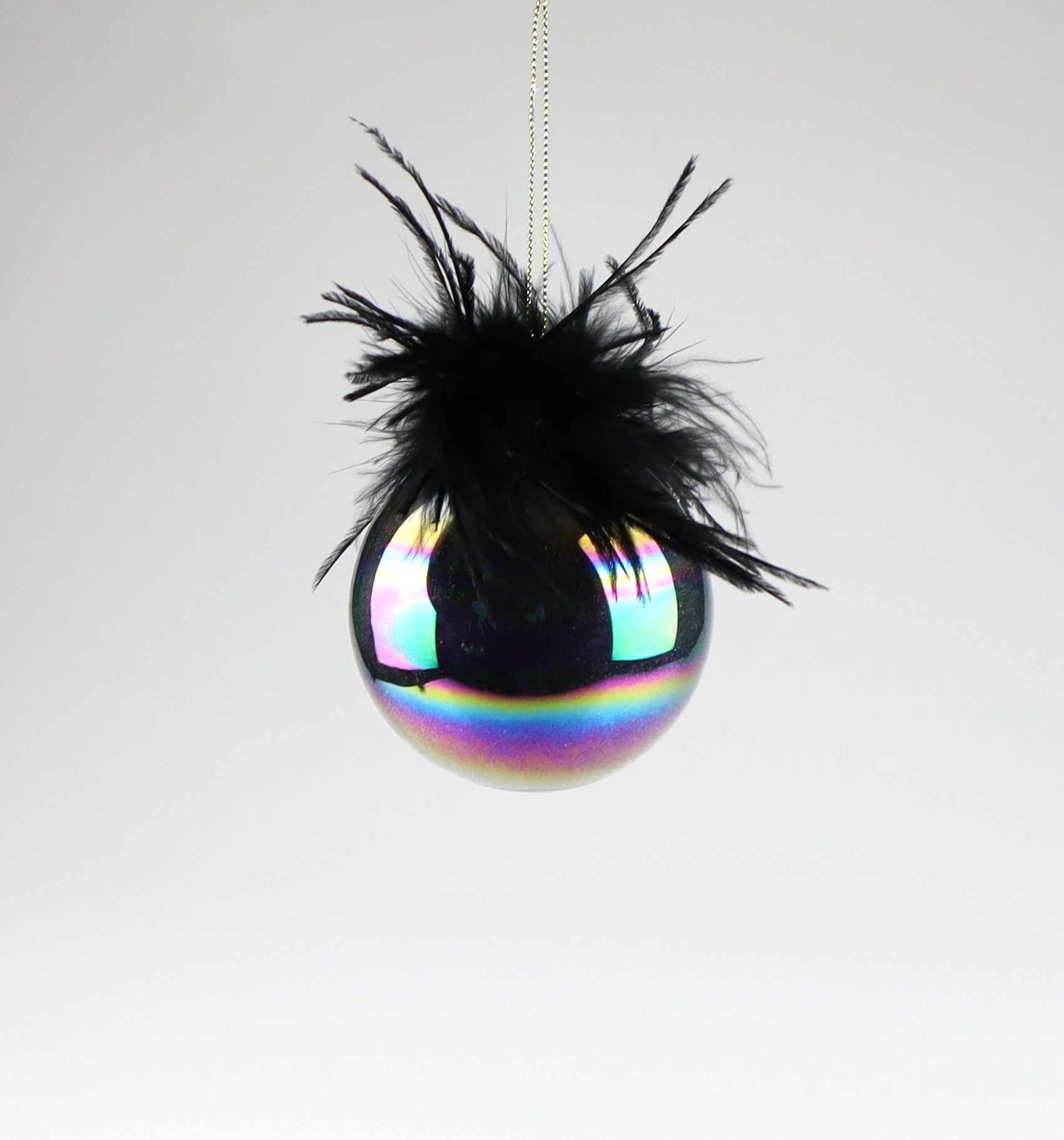 AM Design Weihnachtsbaumkugel aus Glas, Ø: 8 cm, 4er Set