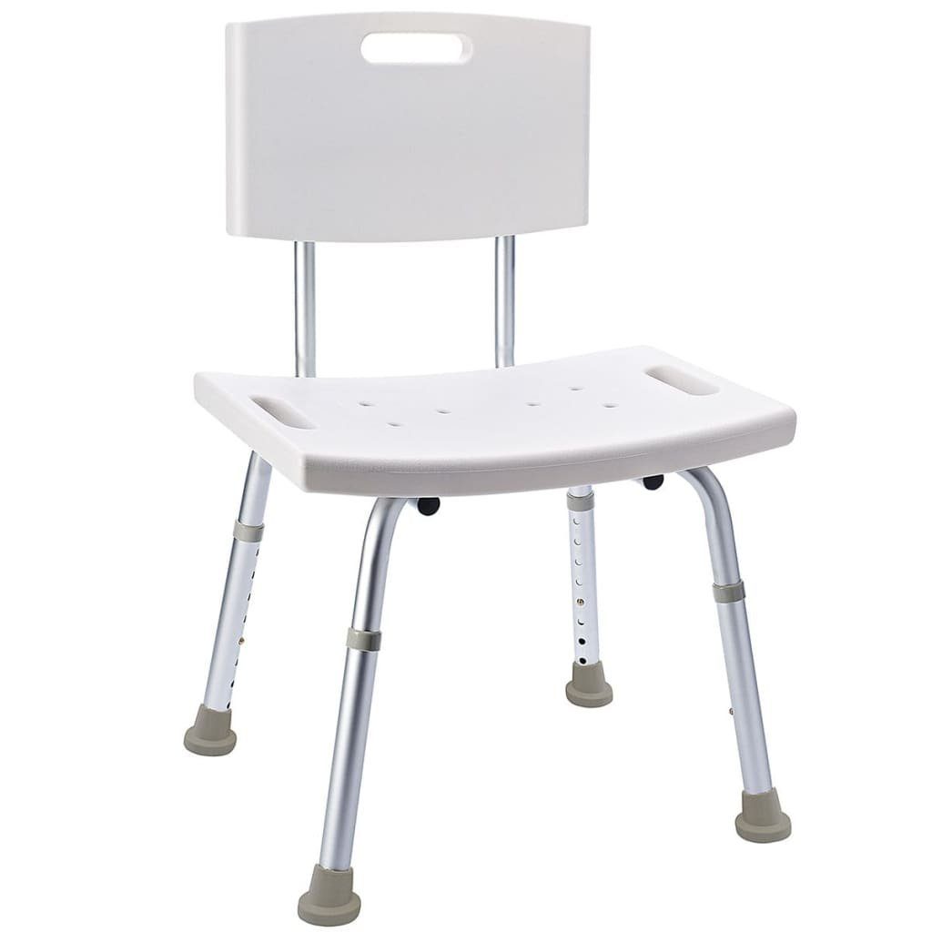 Duschhocker Duschstuhl Weiß 150 kg A00602101