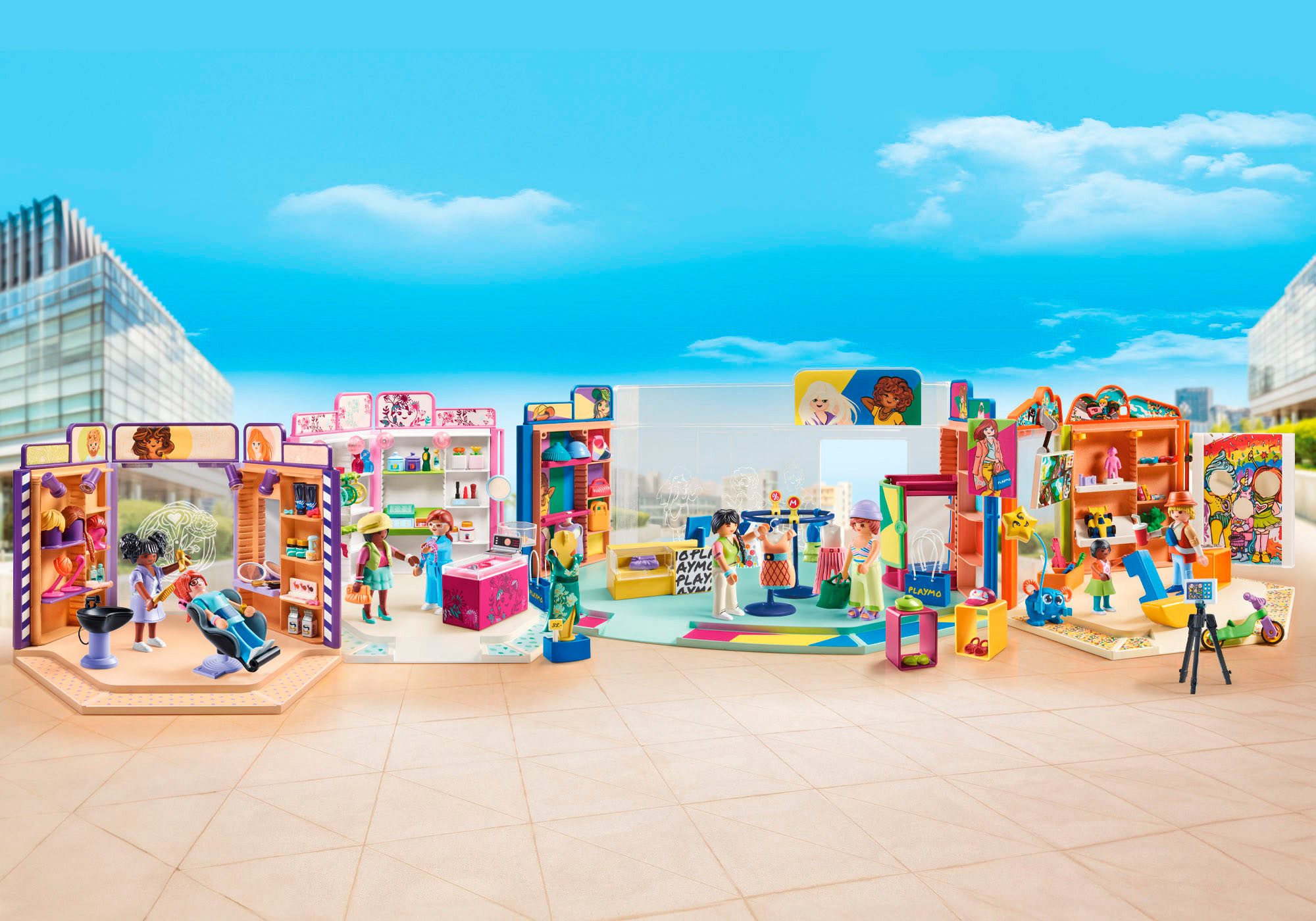 Playmobil® Beauty Boutique (71537), My Life Konstruktions-Spielset, (95 St), Made in Europe