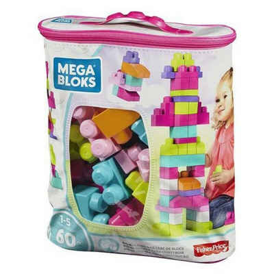 Mattel® Spielbausteine »Bauklötze Mega Mattel (60 pcs) Rosa«, (Packung)