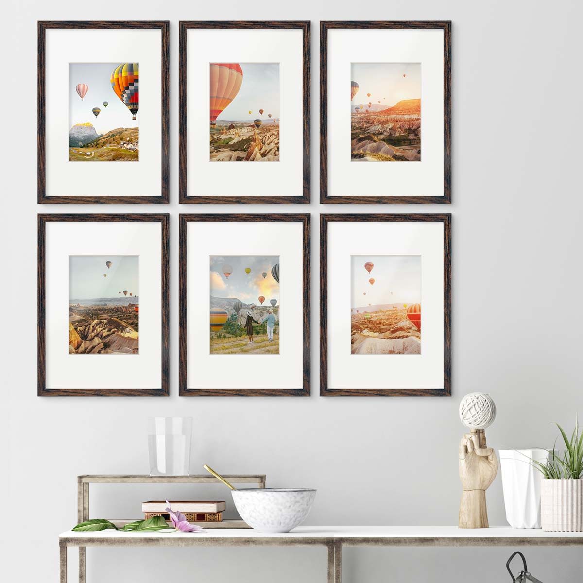 PHOTOLINI Bilderrahmen 6er Set 21x30 cm günstig online kaufen