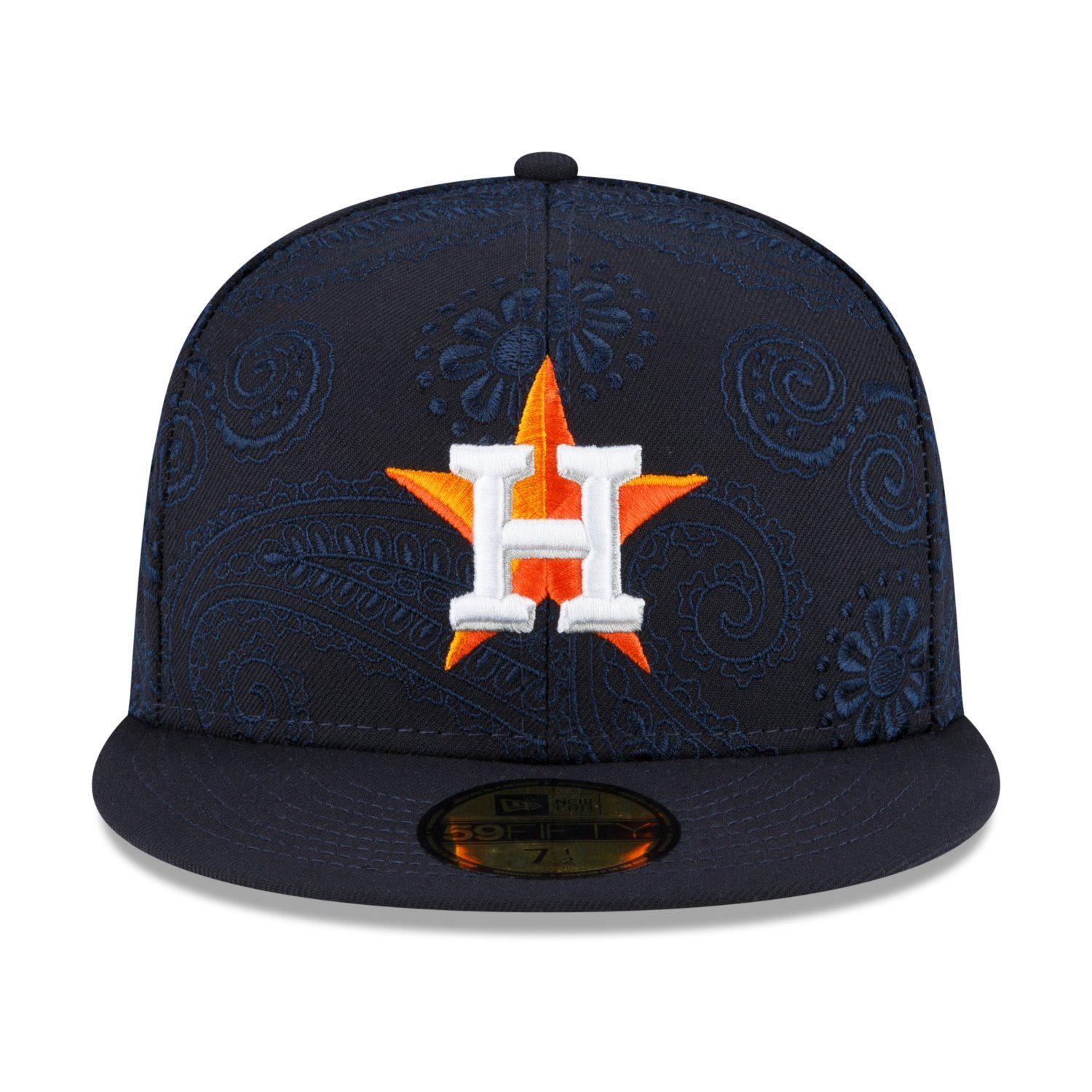New Era Fitted Cap 59Fifty PAISLEY SWIRL Astros Houston