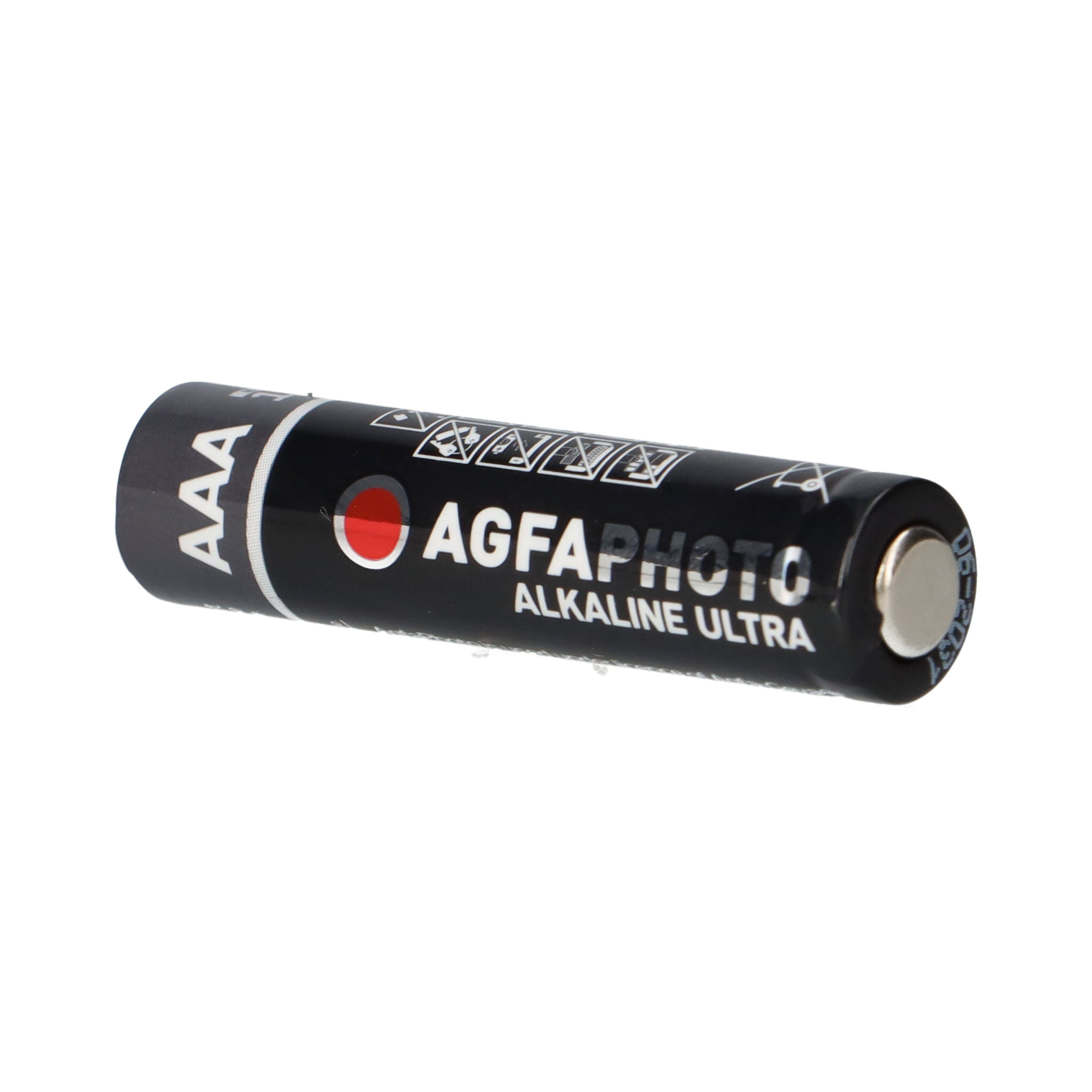 AAA AgfaPhoto Batterie Blister 4er Ultra Stück 1.5V 12x 48 AGFAPHOTO Batterie