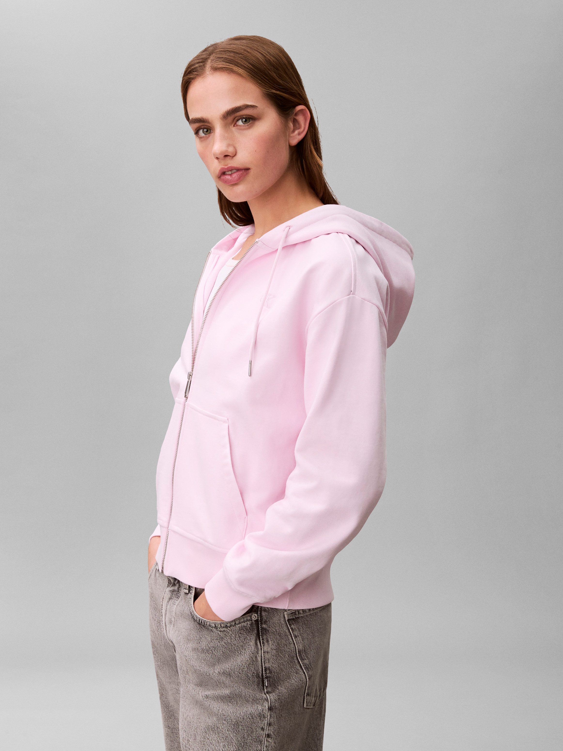 Calvin Klein Jeans Kapuzensweatshirt Mit Rundhalsausschnitt, regular fit