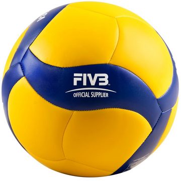 Mikasa Volleyball Volleyball V360W-SL, Sehr robust dank 18-Panelkonstruktion, genäht