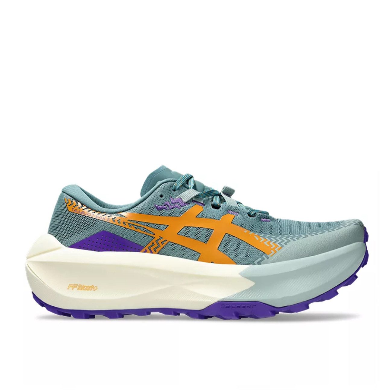 Asics Asics Trabuco Max 5 Damen Foggy Teal Radiant Amethyst Laufschuh