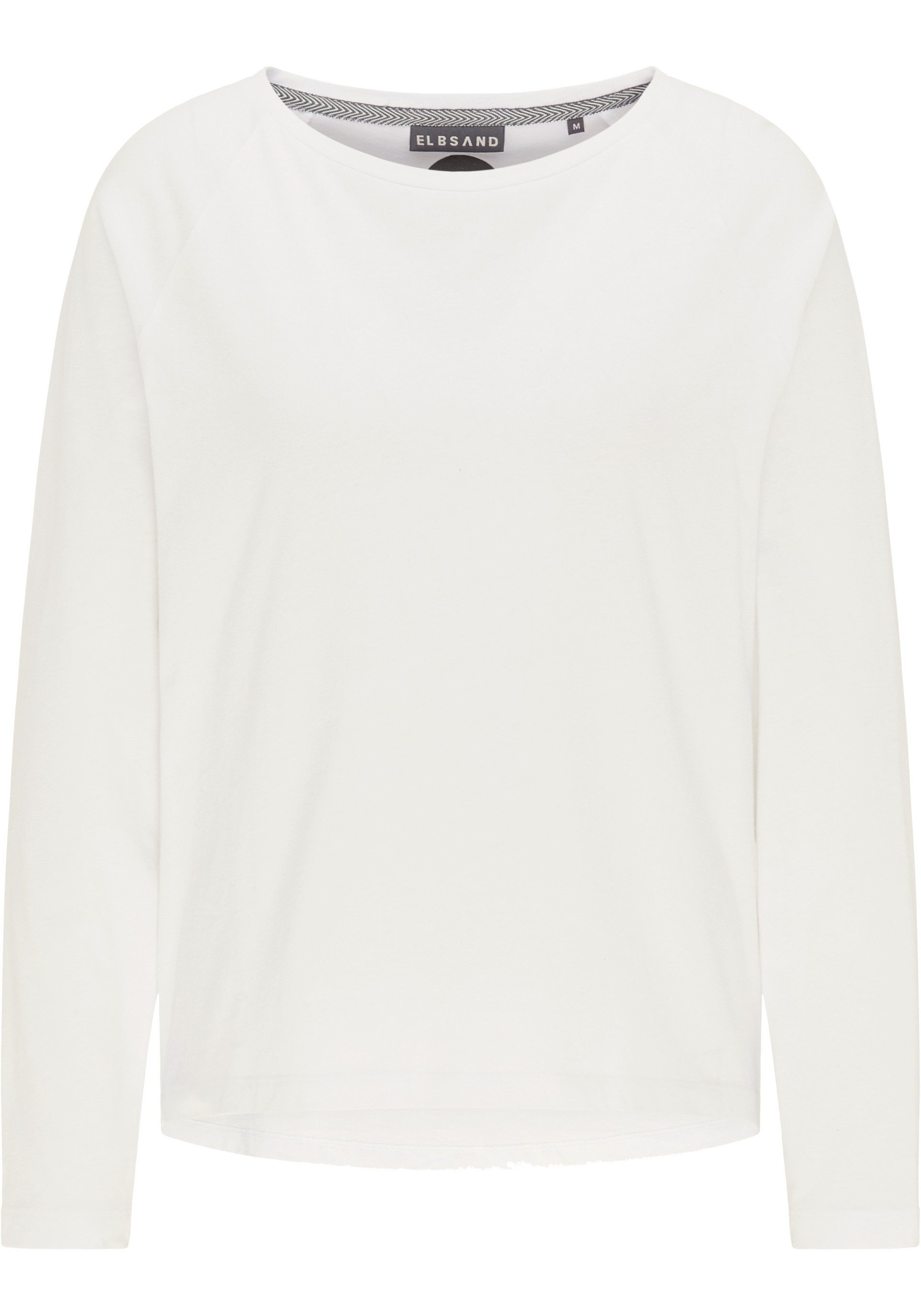 Elbsand Langarmshirt Tinna breiter Ausschnitt, locker geschnitten günstig online kaufen