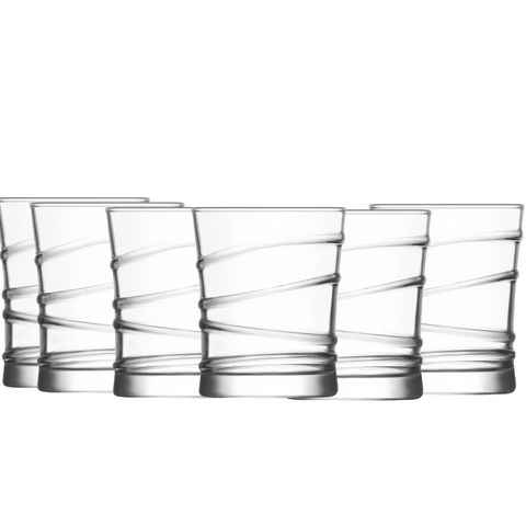 LAV Glas Schnapsgläser 65 ml 6tlg RNG302 Shotgläser Tequila-Gläser Gläser Set, Glas