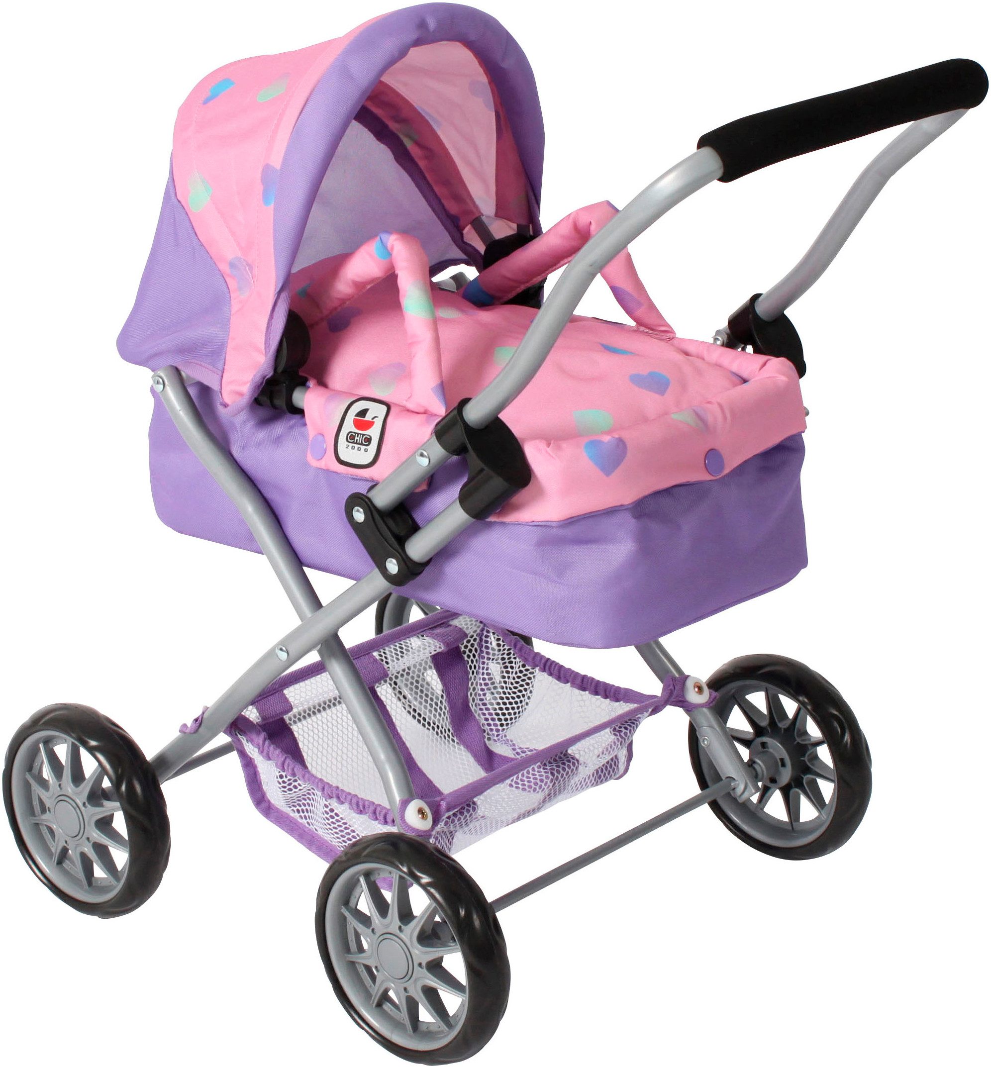 CHIC2000 Puppenwagen Smarty, Mini-Kuschelwagen, mit herausnehmbarer Trageta günstig online kaufen