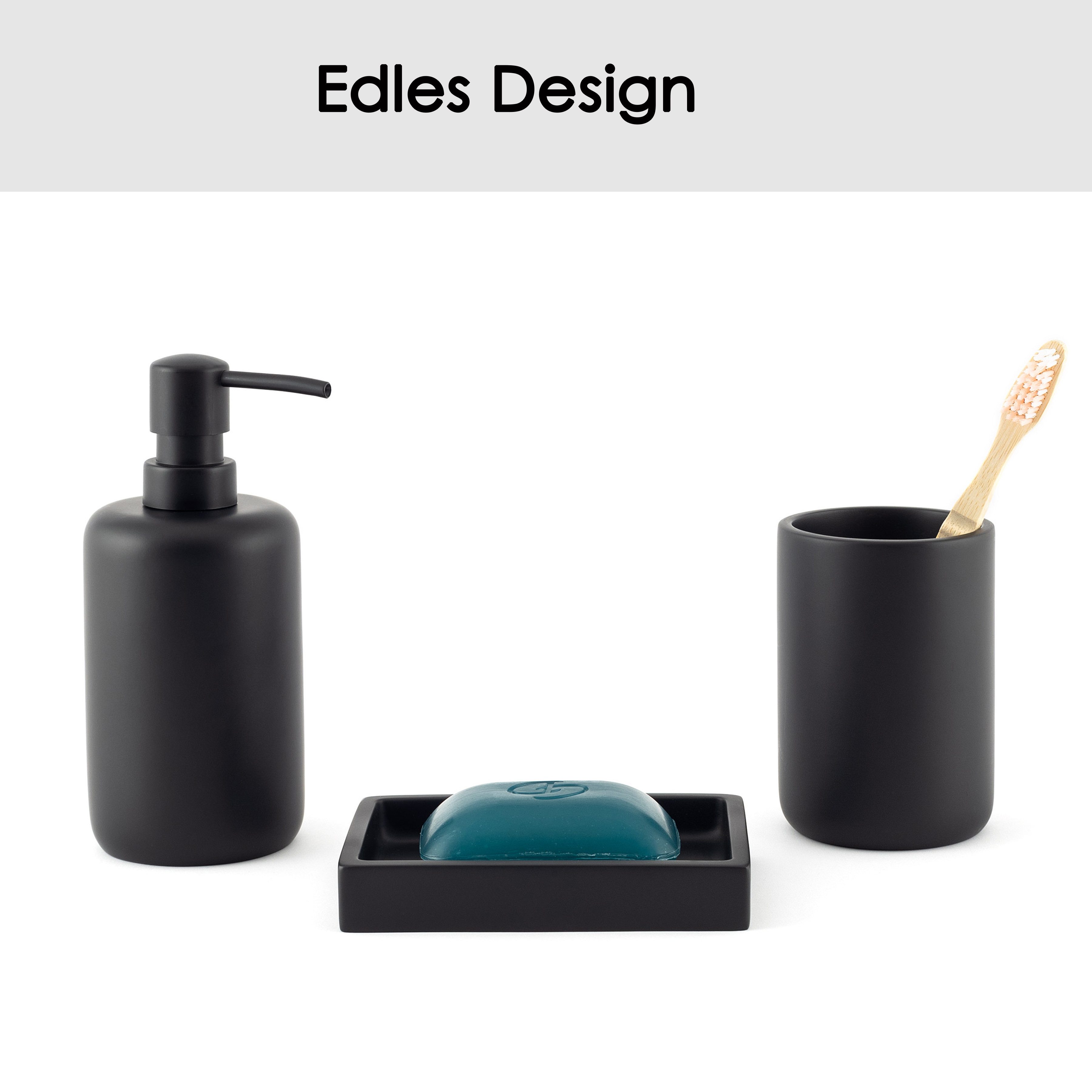 Hanseküche Badezimmer-Set 3-teiliges Badezimmer Set, (Badezimmeraufbewahrun günstig online kaufen