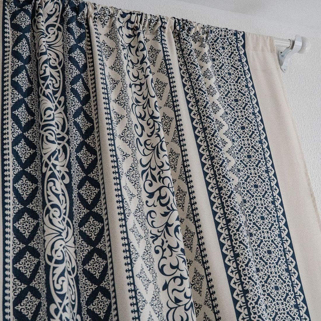 Quasten Baumwolle Leinen Panel Vorhang 150*200cm, Stück St) Fenster (2 2 Boho FELIXLEO, Gardine