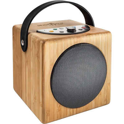 Wavemaster KidzAudio Music Box for Kids Bluetooth-Lautsprecher (3,5 W, für Kinder Wiedergabe von USB-Stick Bluetooth)