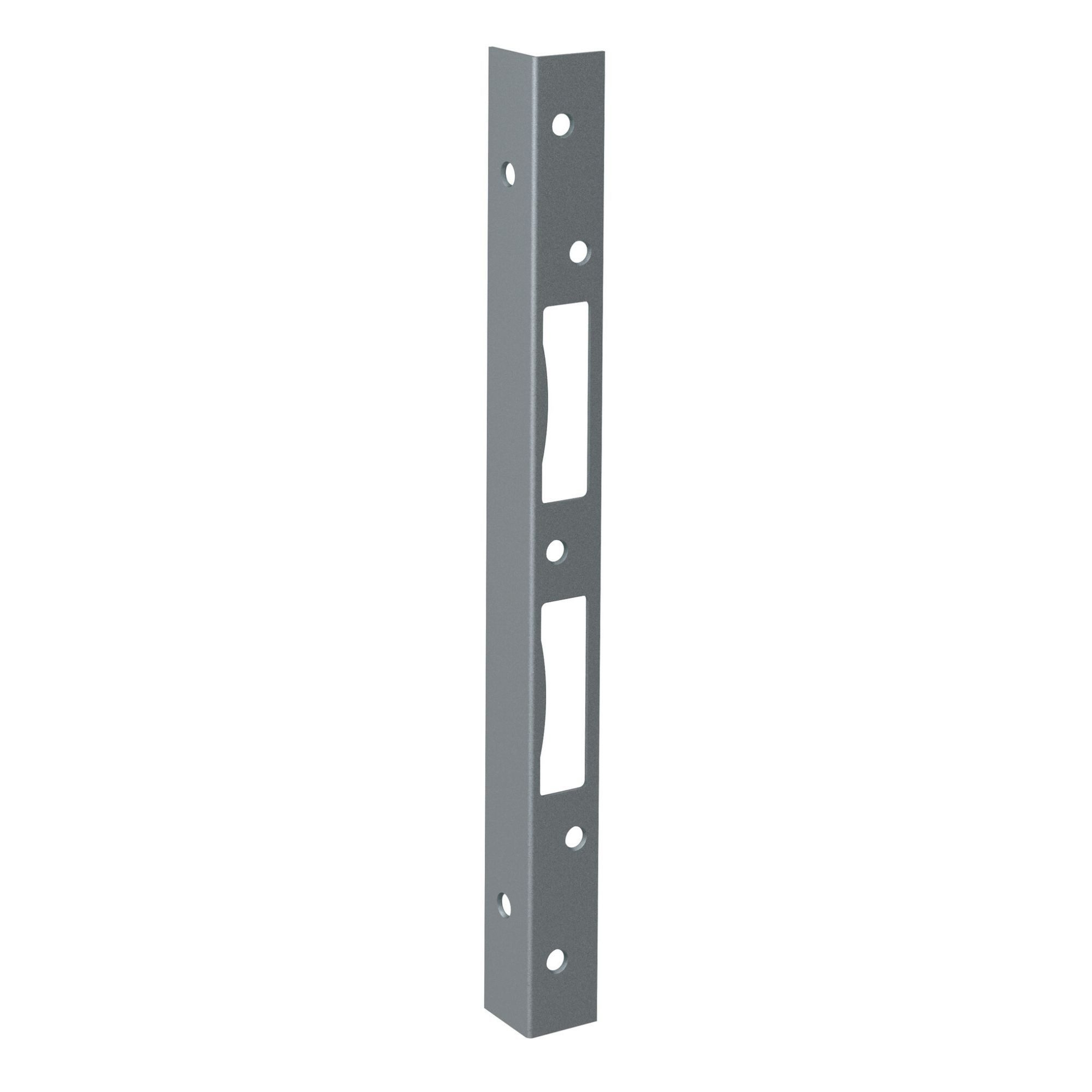 BASI Winkelschließblech Sicherheitswinkelschließblech, (Packung), DIN R/L verwendbar, käntig, verzinkt, Länge 300 mm
