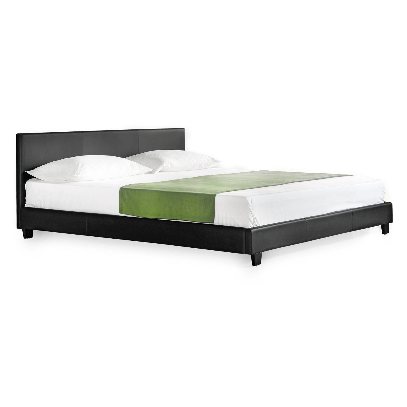 Corium Polsterbett, Kunstlederbett »Albacete« 180x200cm, Lattenrost, günstig online kaufen