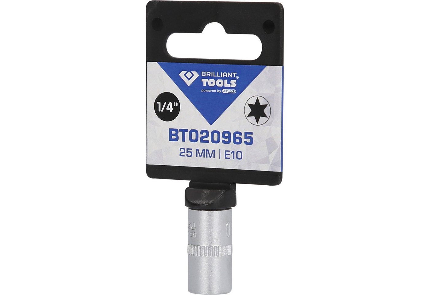 Thumbnail - Brilliant Tools Bit- und Steckschlüsselset BRILLIANT TOOLS 1/4" Torx-E-Stecknuss E10 - BT020965