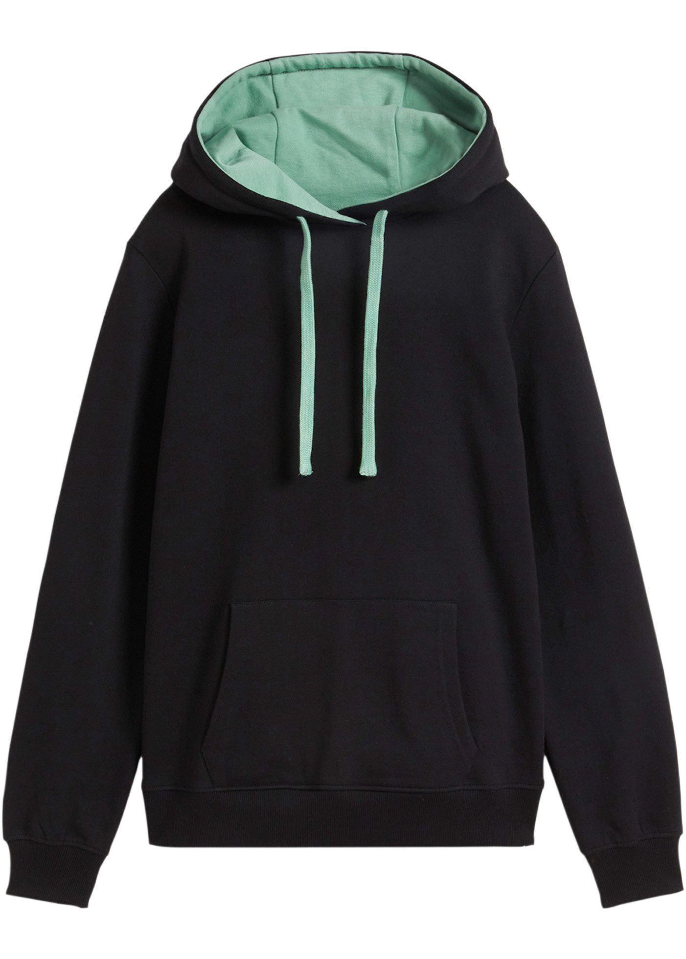 bonprix Hoodie mit Stehkragen, Oversize Passform, aus Baumwolle – Bild 5 von 5