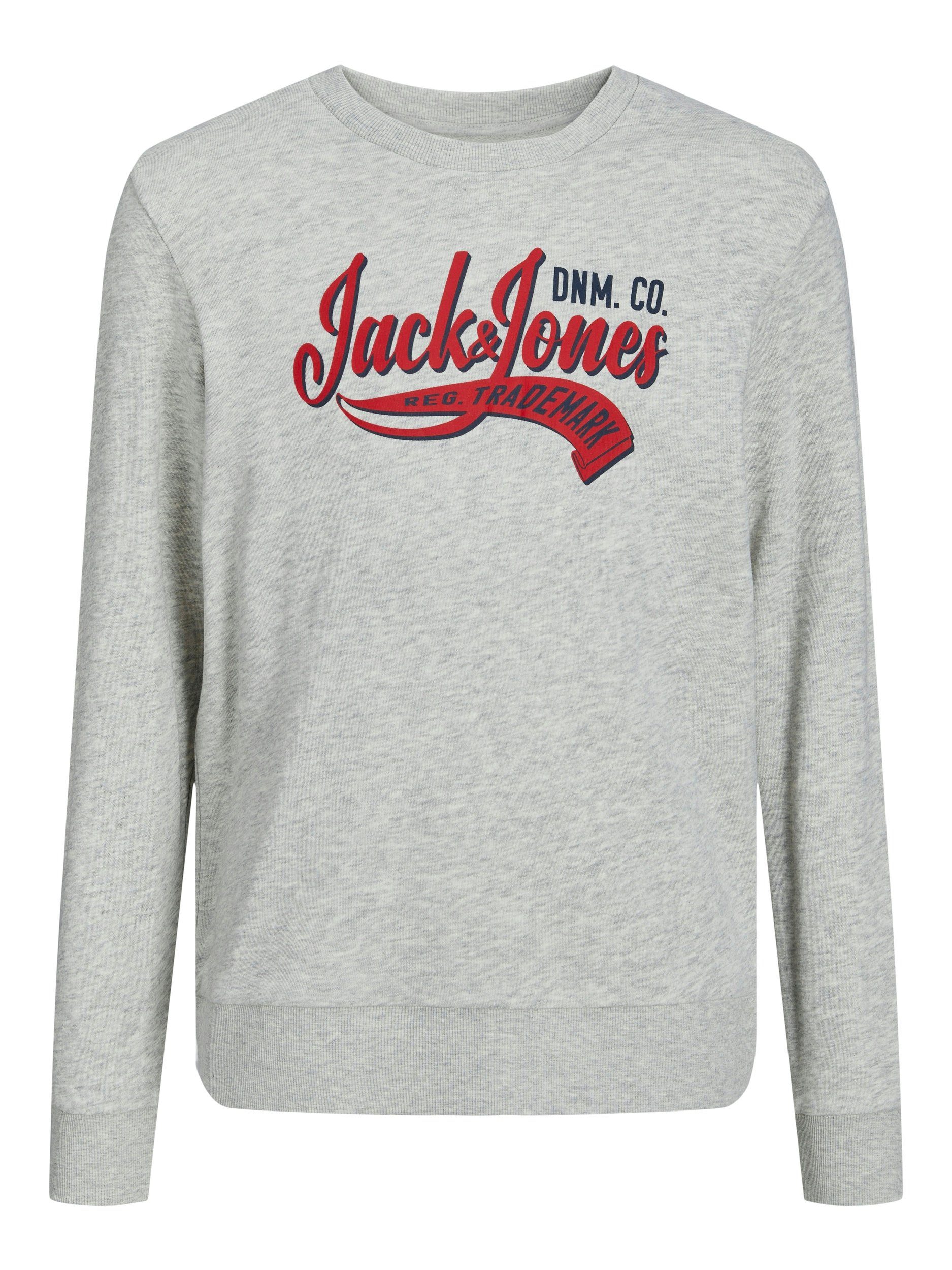 Jack & Jones Junior Sweatshirt JJELOGO SWEAT CREW NECK 2 COL SS24 JNR