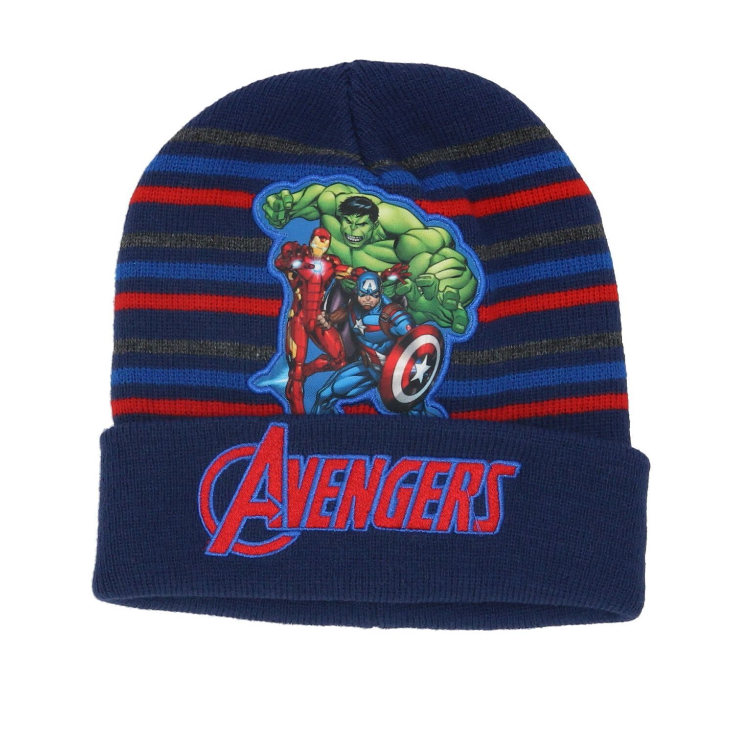 The AVENGERS Skimütze Kinder Wintermütze Mit Avengers-Logo für den Winter