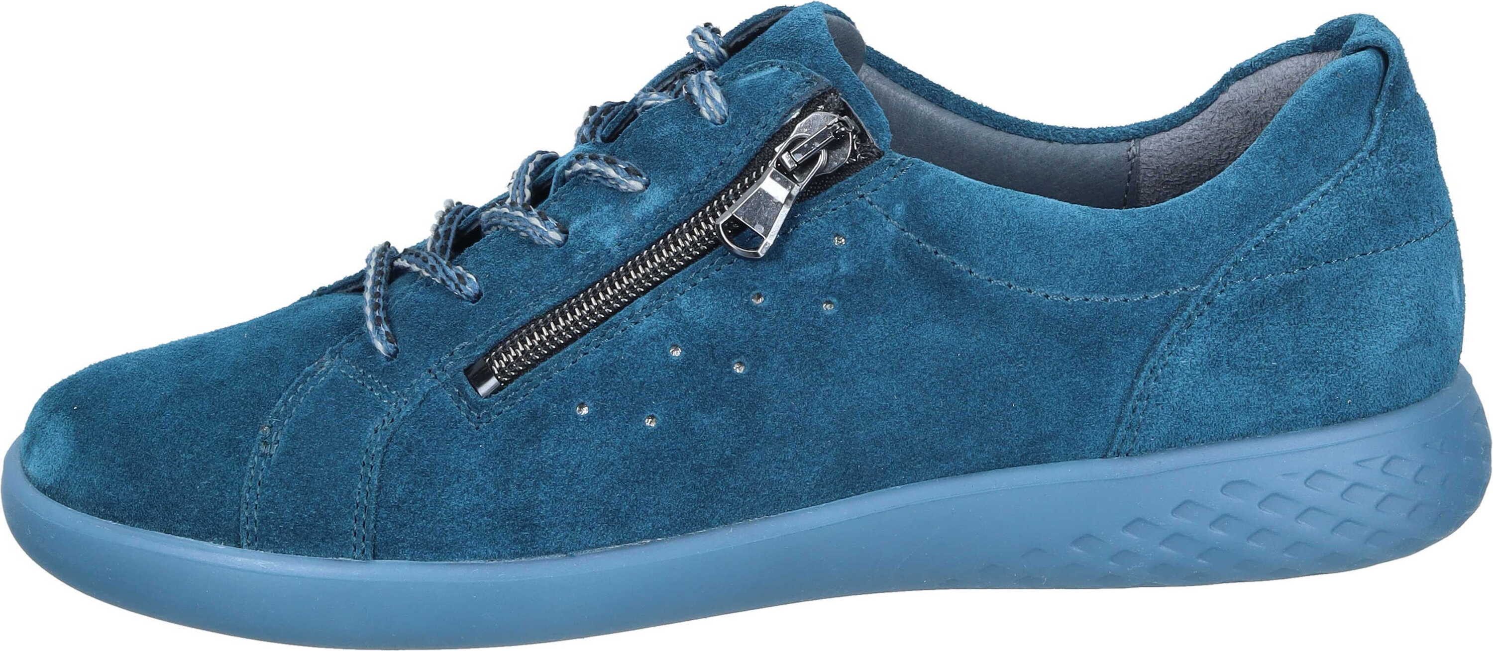 Waldläufer Schnürer Schnürschuh aus Veloursleder günstig online kaufen