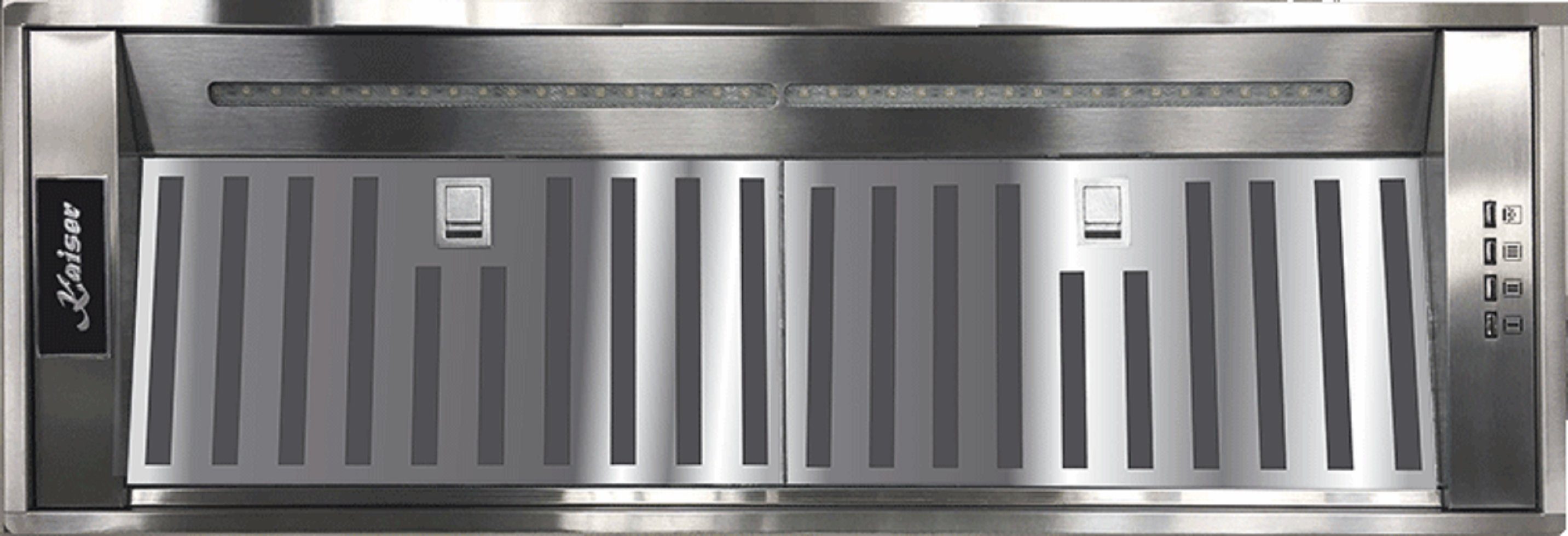 Kaiser Küchengeräte Lüfterbaustein EA 745 Eco., Einbau Dunstabzugshaube 75 cm, Edelstahl, 650 m³/h,LED EA 745 Eco., Einbau Dunstabzugshaube 75 cm, Edelstahl, 650 m³/h,LED