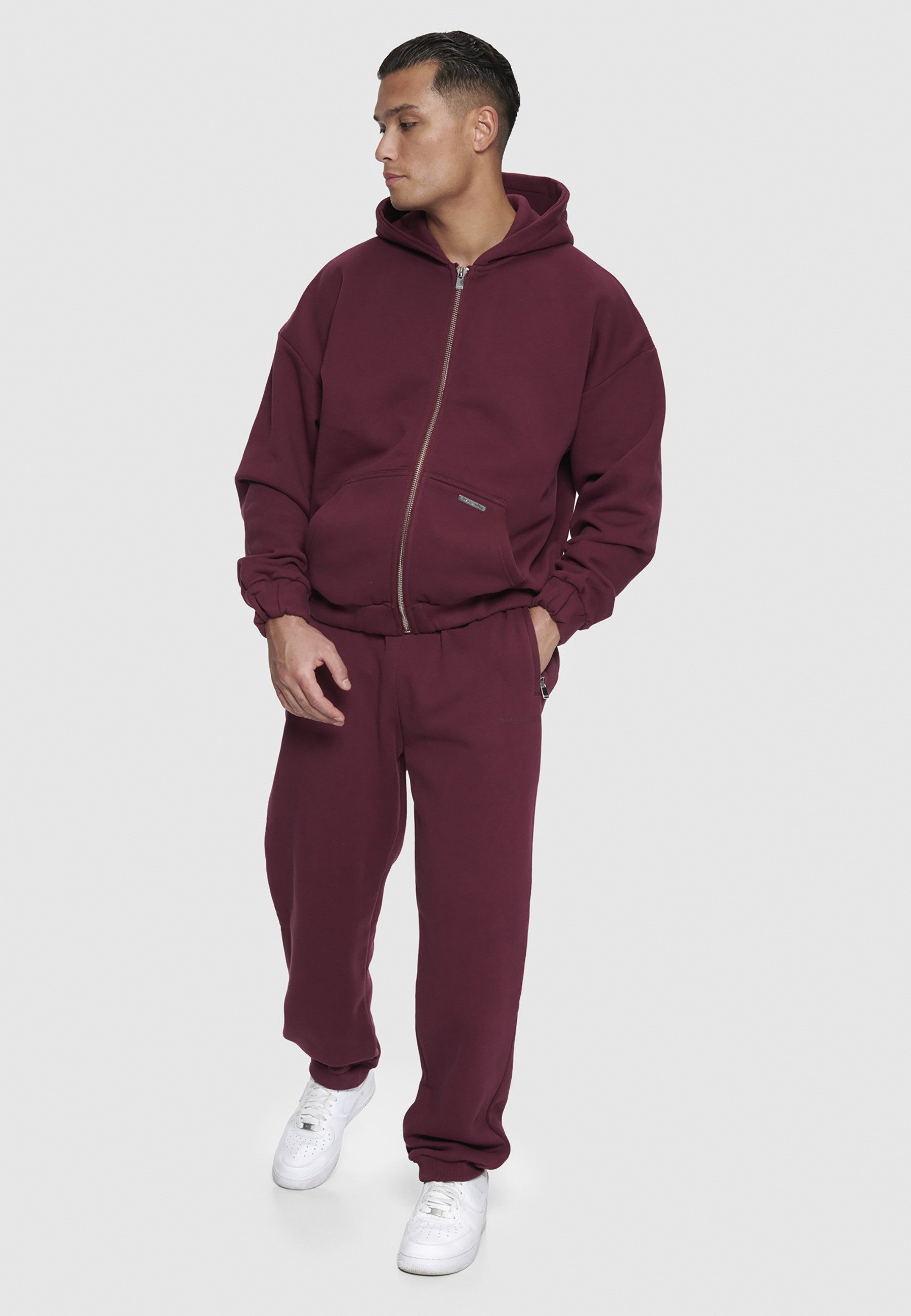 Dropsize Jogginghose Dropsize Herren Bazix Republiq Super Heavy Blank Jogger (1-tlg)