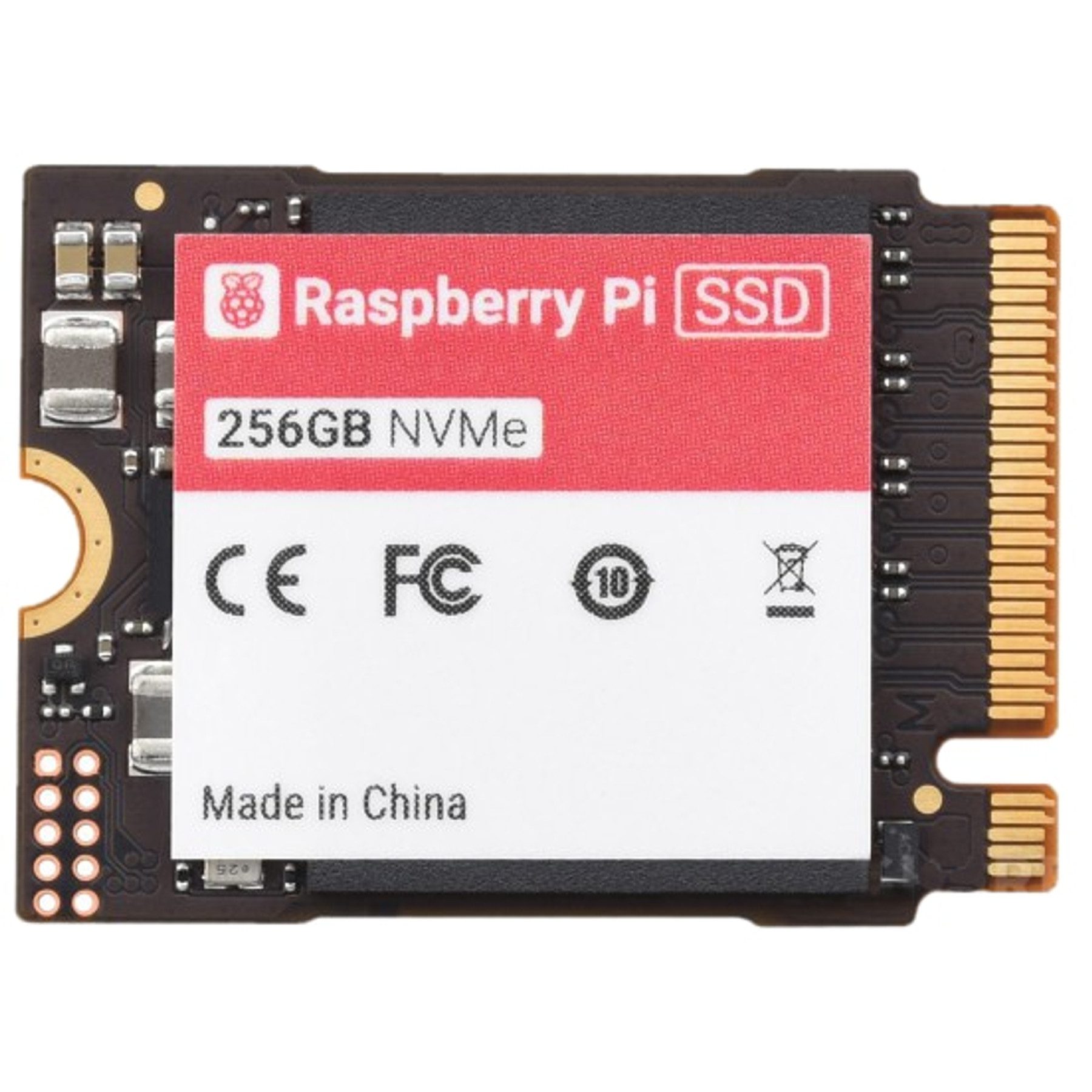 RASPBERRY PI, Raspberry PI - M.2 NVMe SSD, 256 GB Mini-PC